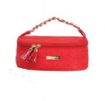 Cosmetic Case/Makeup Bag - Red